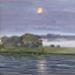 Untitled 12 (Moonlit lake at dusk)